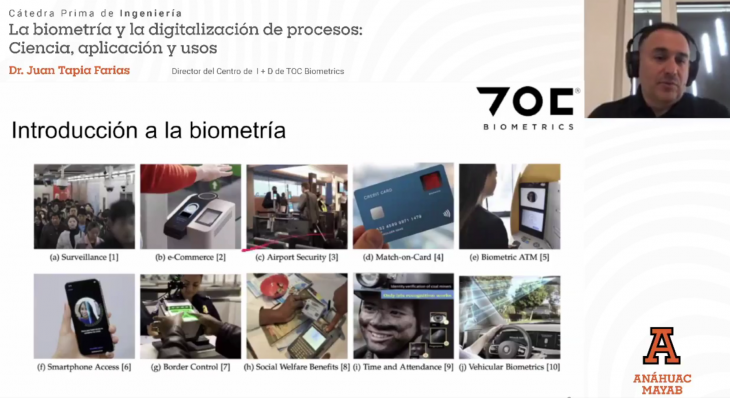 Anáhuac Mayab imparte conferencia de biometría y digitalización de procesos  