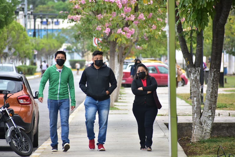Alertan por llegada del frente frío 21; prevén lluvias muy fuertes sobre Yucatán, Campeche y Quintana Roo