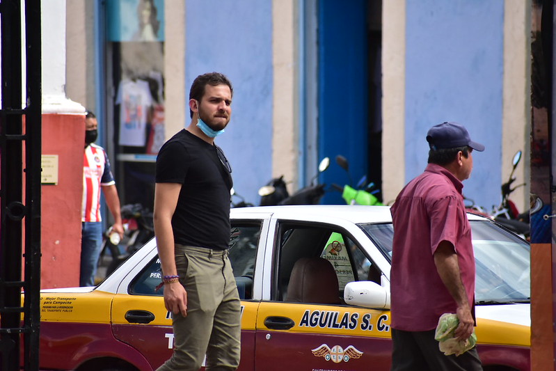 Lluvias y vacaciones desploman hasta 60 por ciento la demanda de taxis en Campeche