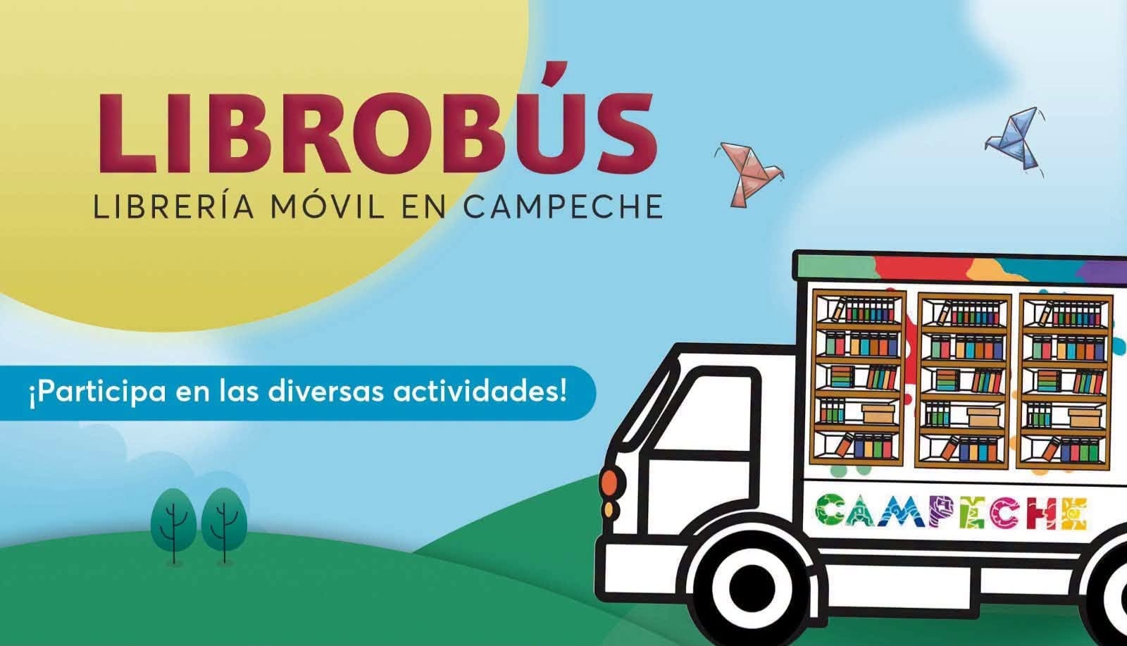 El Librobús recorre mil 268.9 kilómetros en su primera etapa en Campeche