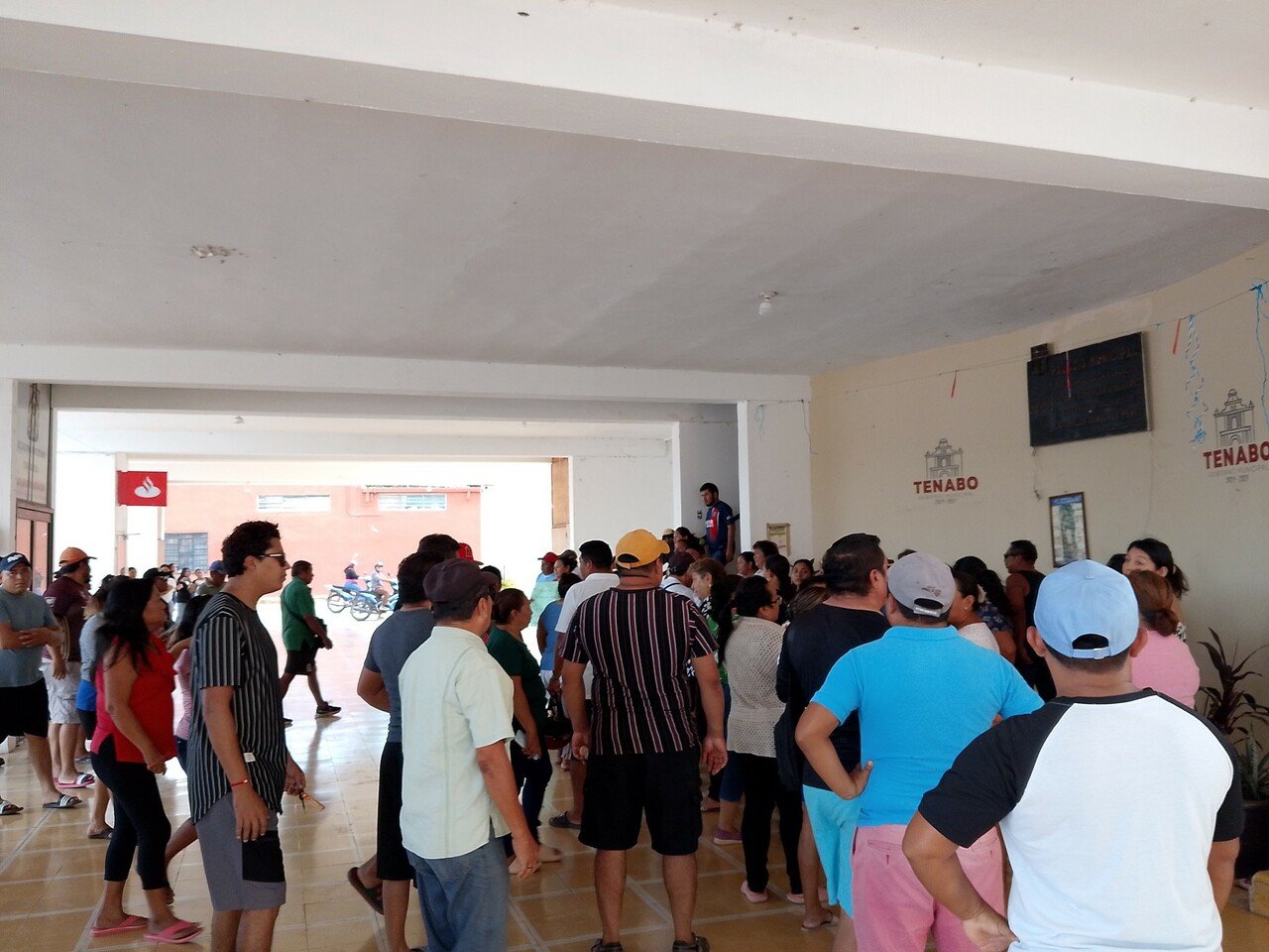 Continúa paro laboral de trabajadores sindicalizados del ayuntamiento de Tenabo por falta de pago