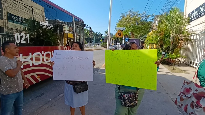 Campeche: Habitantes de Samulá protestan contra el servicio del Ko’ox y la falta de tarjetas