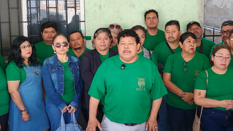 Urueta Moha va por otros seis años al frente del Sindicato de los Tres Poderes de Campeche