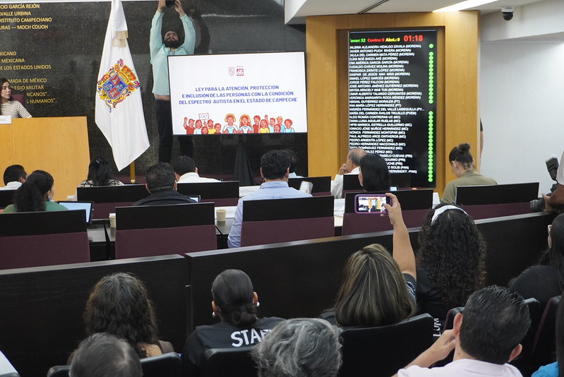 Por decisión unánime, Campeche aprueba la Ley de Autismo