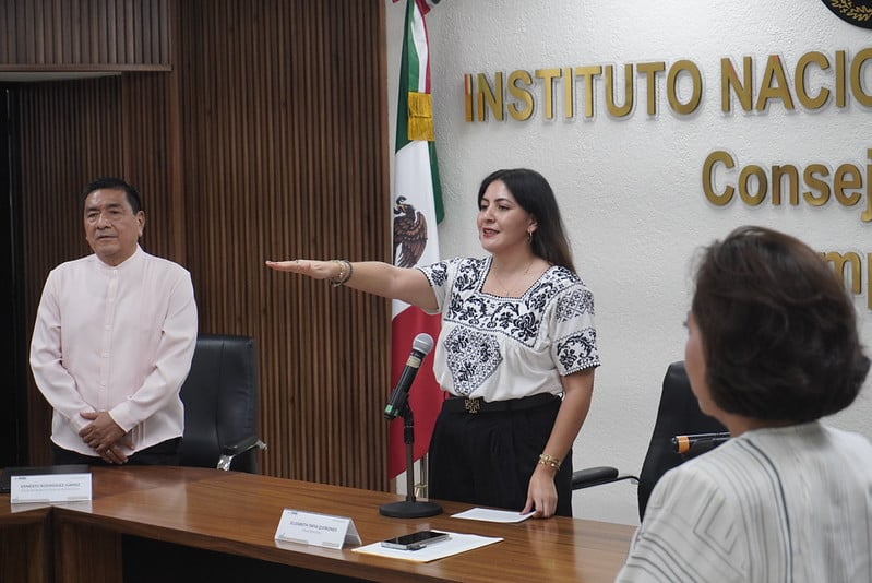 Elizabeth Tapia Quiñonez, nueva vocal ejecutiva del INE en Campeche