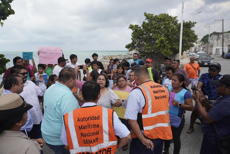 Exigen acciones más eficaces de búsqueda para pescador desaparecido en Campeche