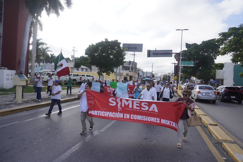 Protestas del IMSS: la dimensión laboral