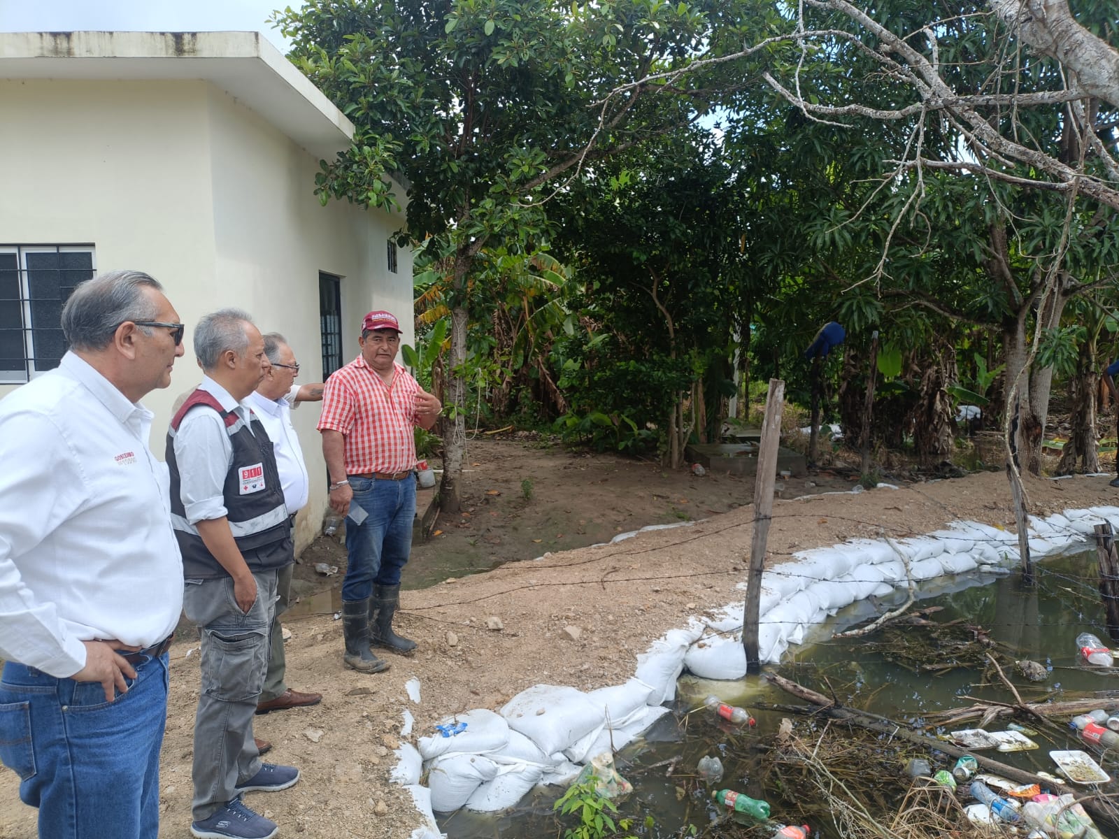 Campeche: Refuerzan vigilancia en Palizada ante creciente del río