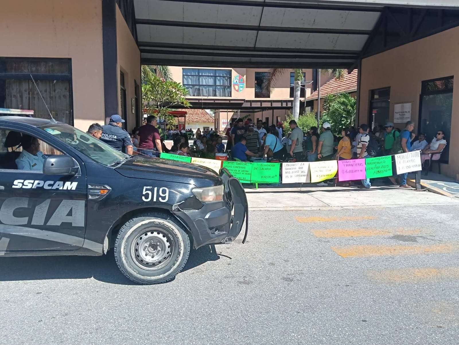Ayuntamiento de Palizada en quiebra, no hay para pagar a empleados de confianza: Síndico 
