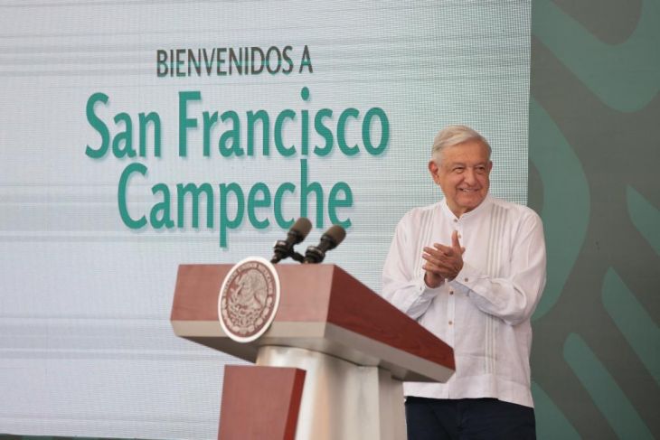Tren Maya, la obra más importante en la historia del Sur-Sureste de México: AMLO