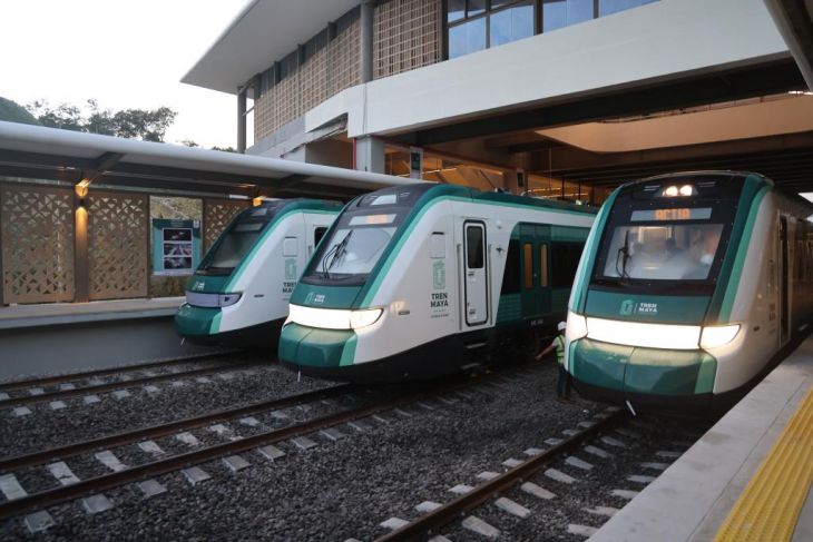Tren Maya, obra construida en ''tiempo récord'', mientras que otras trascienden gobiernos: AMLO