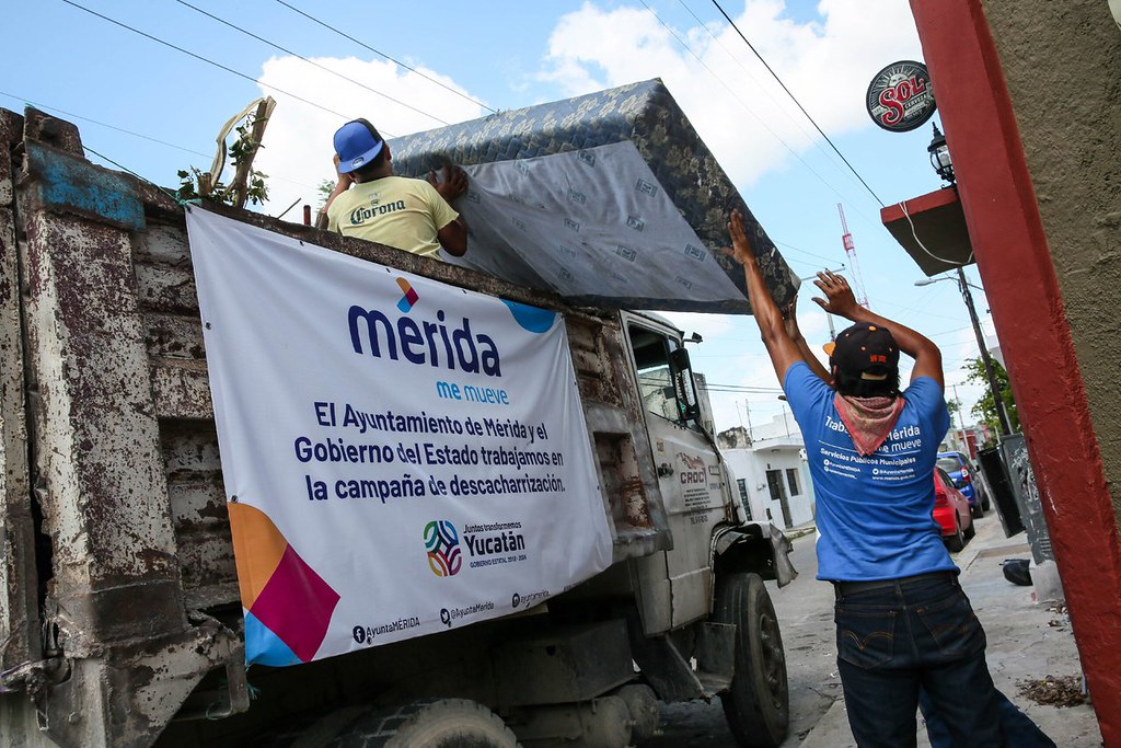 Campaña de descacharrización en Mérida este 19 y 20 de junio