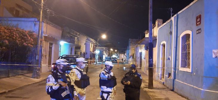 Disparan a un hombre en el Centro de Mérida 