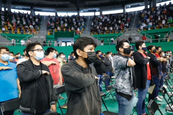 Inicia alistamiento al Servicio Militar Nacional 2022 en Mérida