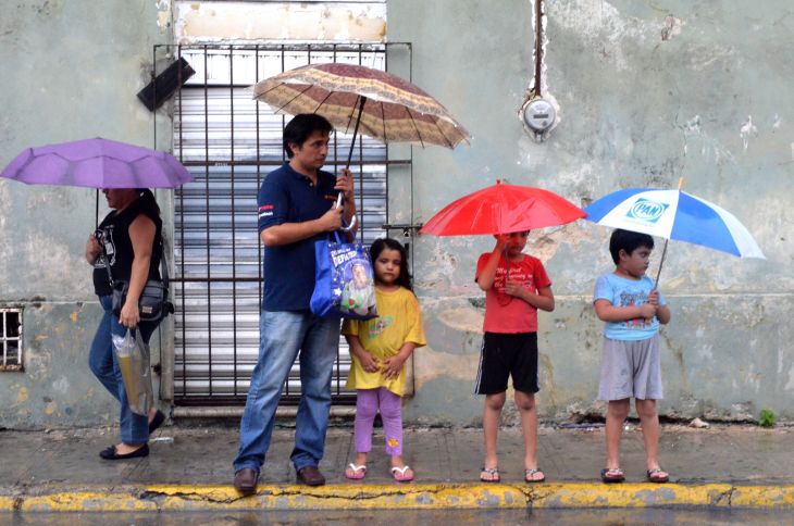 Fuertes lluvias hasta el viernes en Yucatán: Procivy