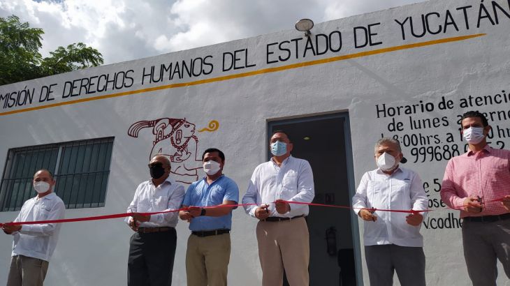 Inauguran nueva oficina de la Codhey en San José Tecoh