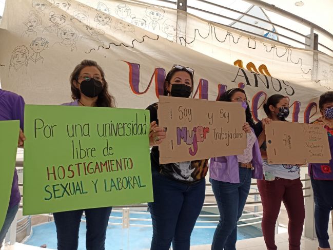 Exigen despido de empleado de la UADY, presunto agresor de trabajadoras manuales