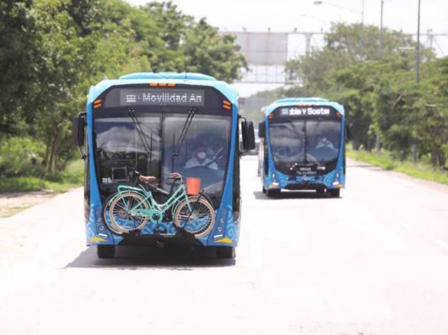 'Va y Ven' en Mérida: Suman cuatro nuevos autobuses a la ruta Periférico; ya operan 26 unidades