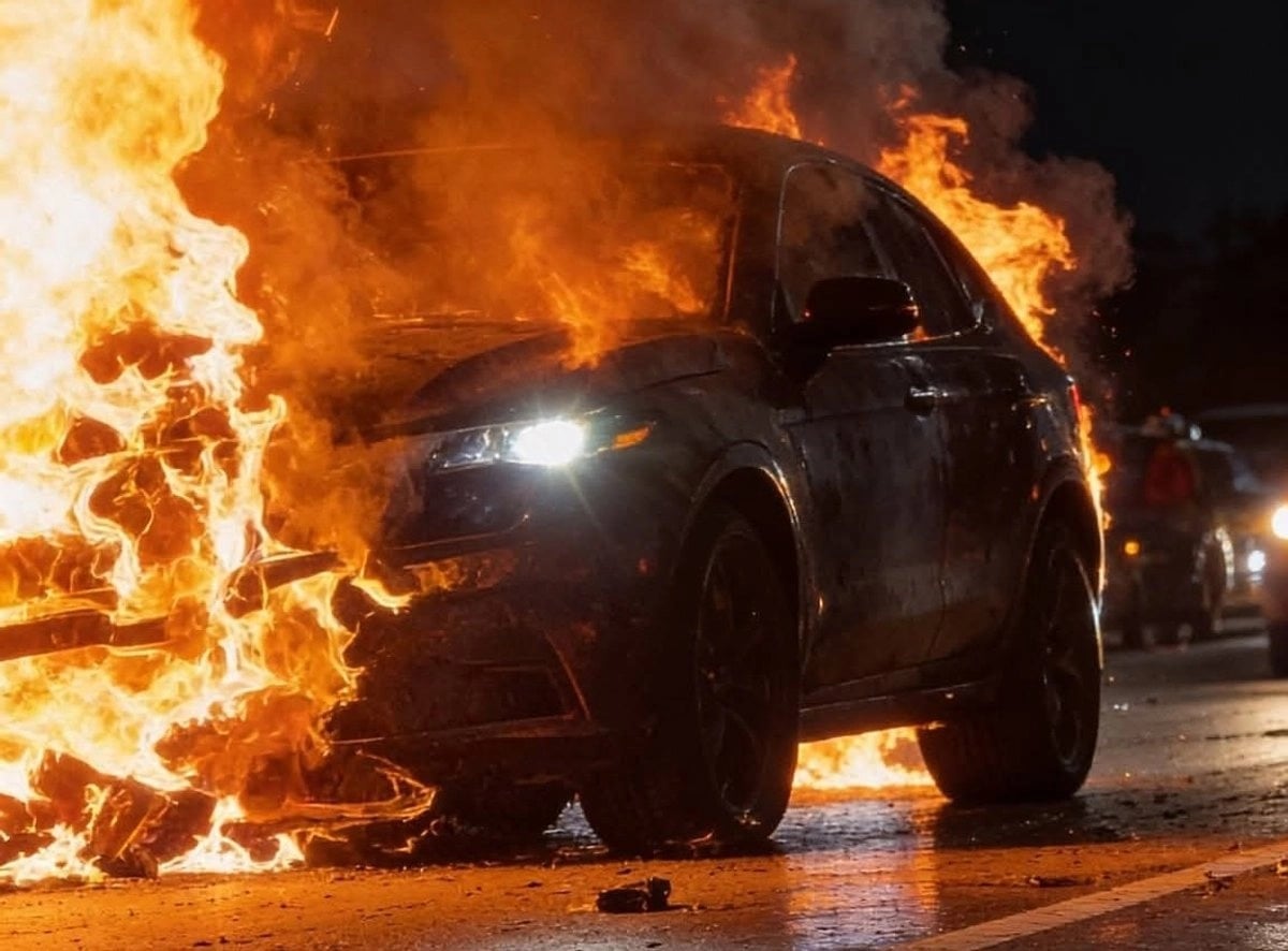 Arrancones en la Mérida - Progreso terminan en tragedia: dos muertos tras choque de BMW a más de 200 km/h