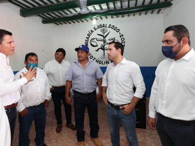 Yucatán: presentan programa de mejoramiento y equipamiento de Casas Ejidales