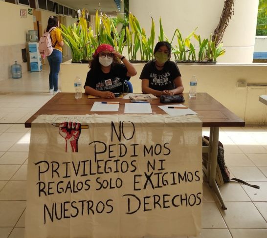 Estudiantes reúnen firmas para contar con módulos del SITUR en escuelas
