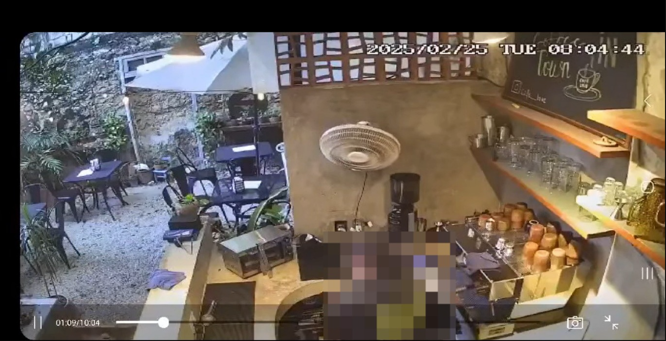 Detienen a hombre por los de delitos de daños y amenazas en cafetería del centro de Mérida