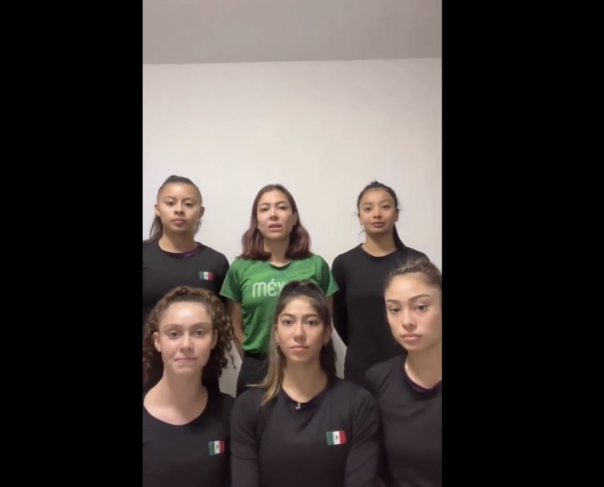 Tres gimnastas yucatecas piden apoyo para regresar de Israel