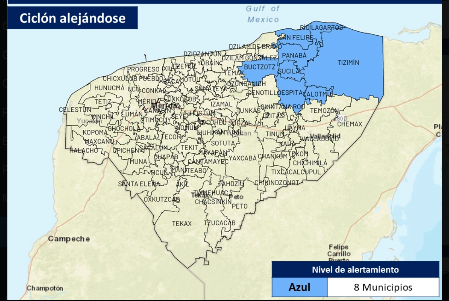 Se aleja ‘Helene’ de Yucatán; sólo tienen Alerta Azul ocho municipios  