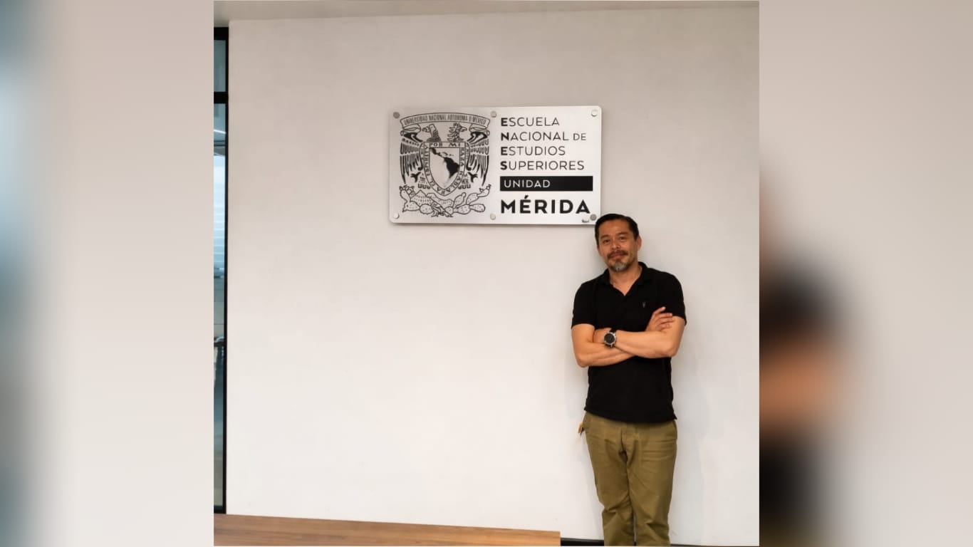 Designan a Edgar Torres Irineo como nuevo director de la ENES Mérida 