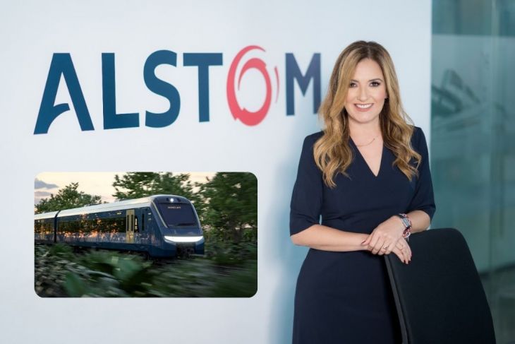 Maite Ramos, directora de Alstom, el rostro femenino del Tren Maya