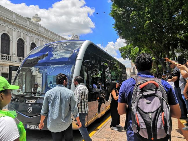 Nueva unidad del Ie-tram en Mérida estará en fase de prueba hasta Julio