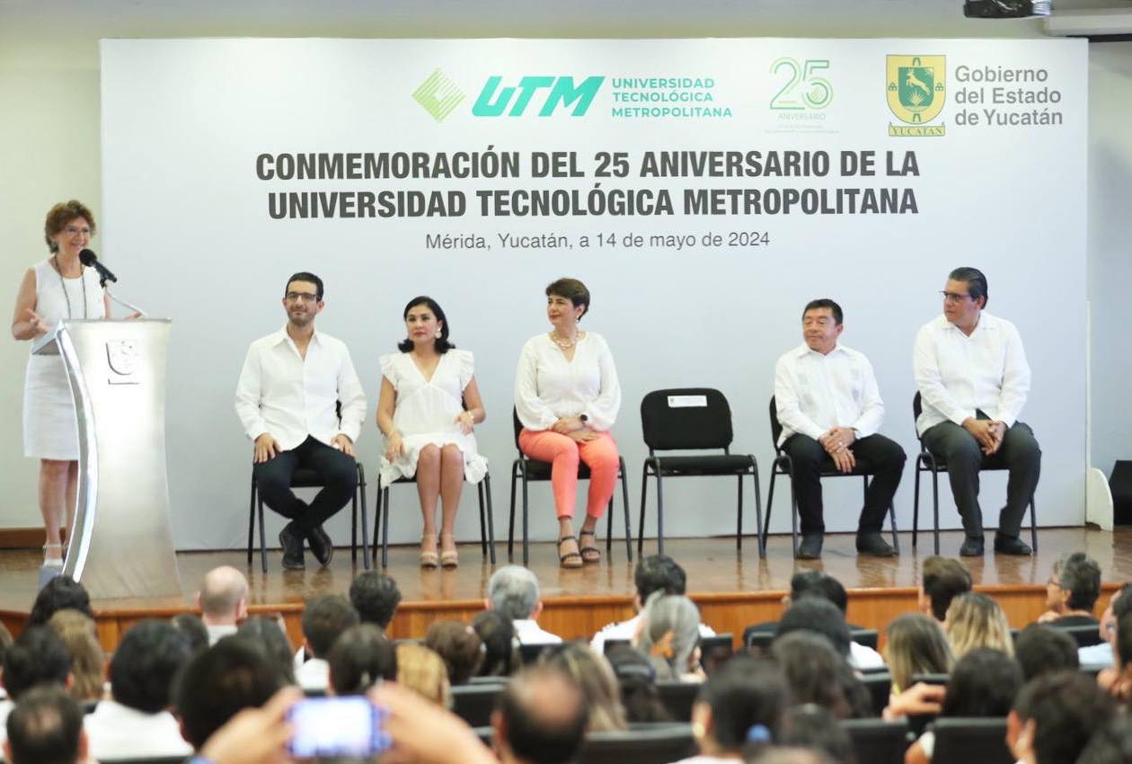 UTM celebra 25 años de innovación y calidad educativa en Yucatán