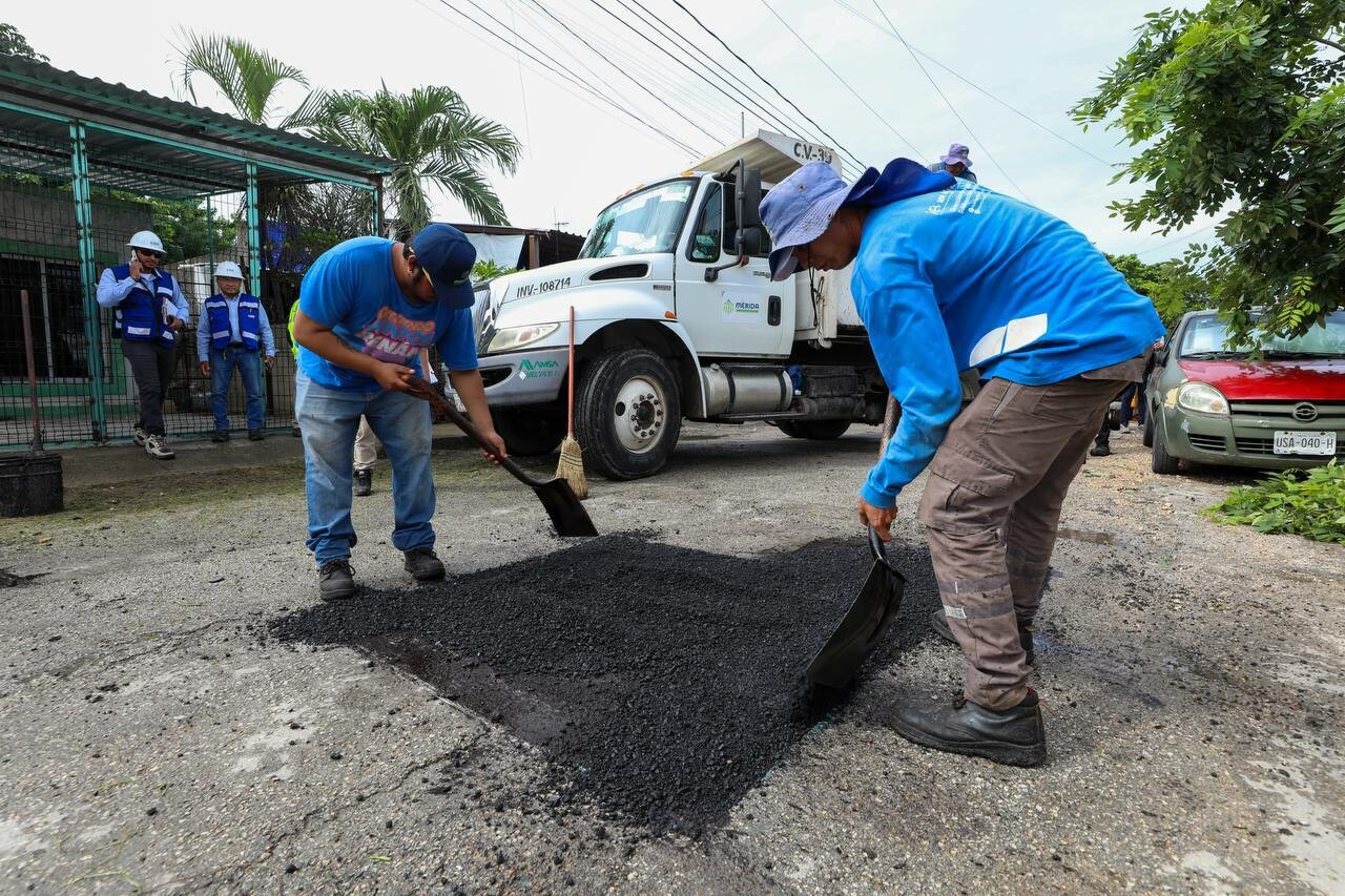 Ayuntamiento de Mérida intensifica los servicios urbanos en zonas afectadas por lluvias