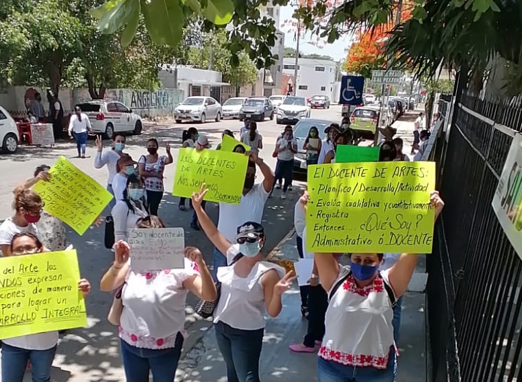 Docentes de arte en Yucatán denuncian discriminación
