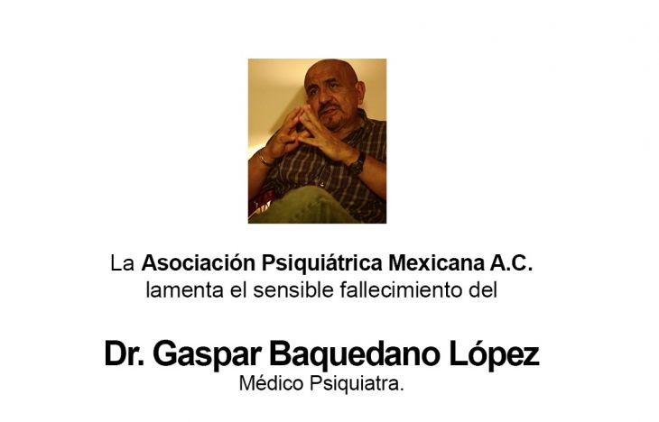 Fallece Gaspar Baquedano, reconocido siquiatra yucateco 