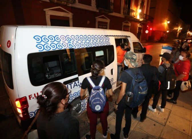 Arrancan rutas nocturnas en Mérida: Conoce recorridos y paraderos