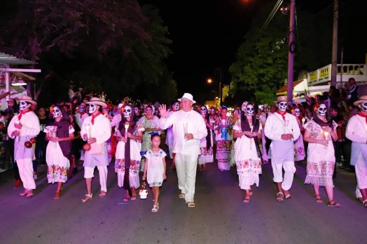 Tras dos años sin realizarse, regresa el tradicional Paseo de las Ánimas en Mérida