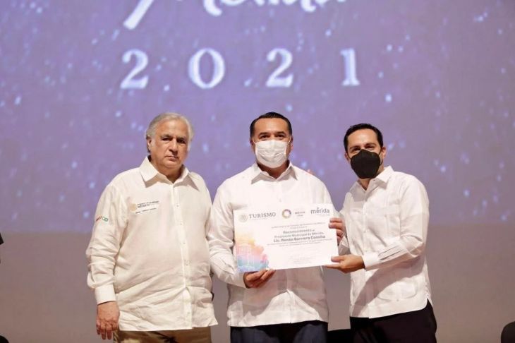 Reconocen a Mérida por el stand más incluyente en el Tianguis Turístico