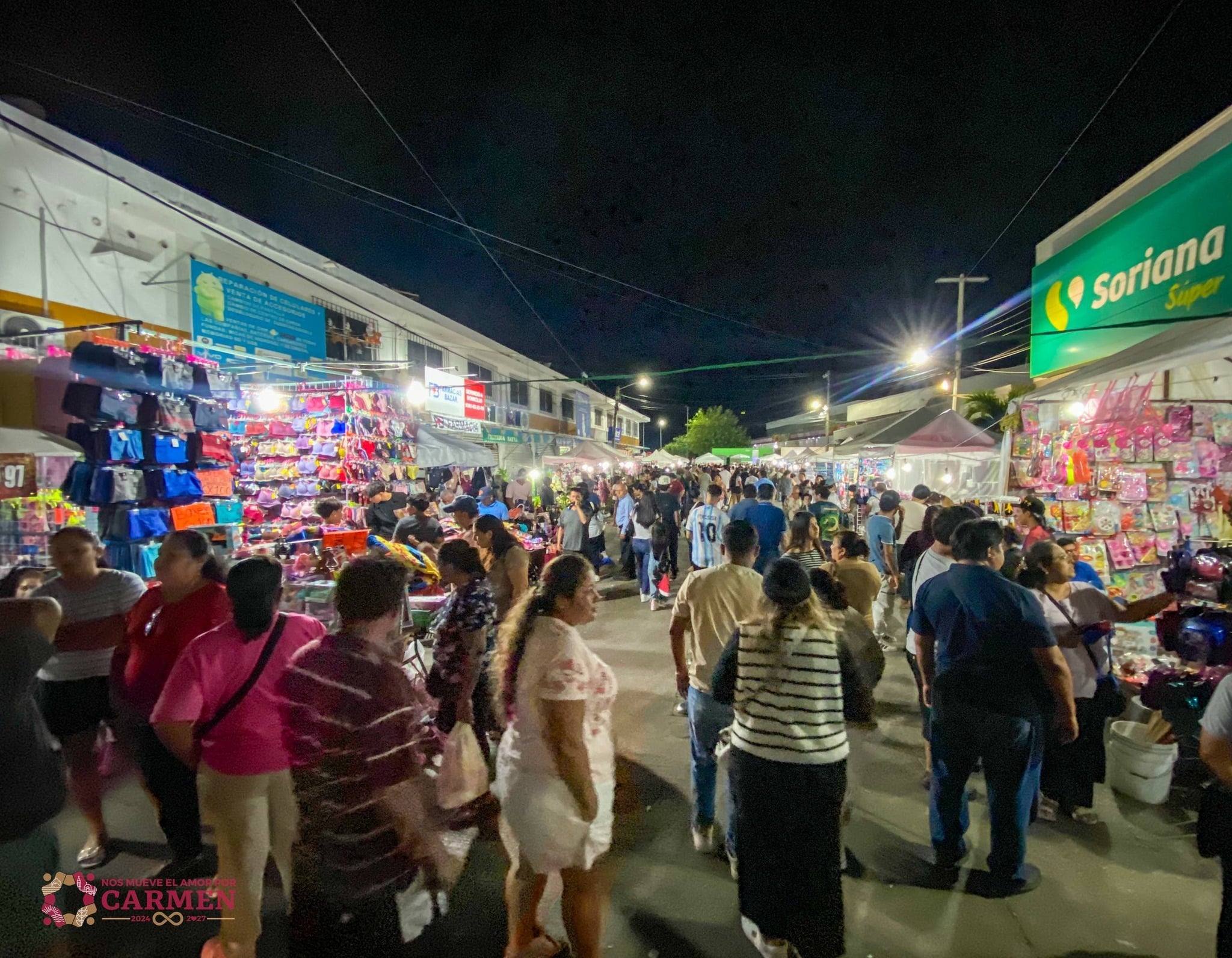 Reportan buena actividad comercial en Carmen por el Día de Reyes en Carmen