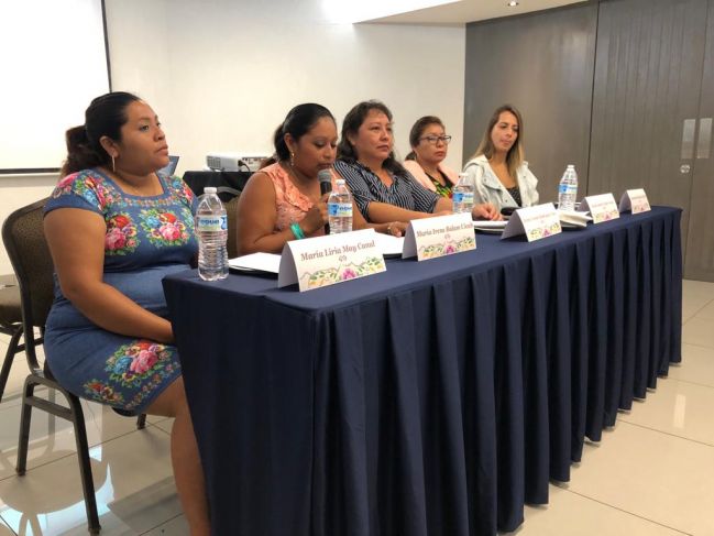 Mujeres mayas exigen la creación de una comisión que atienda las violencias que sufren
