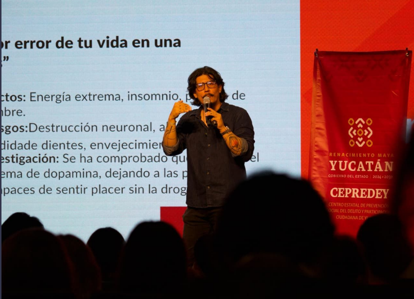 Invitan a solicitar conferencia 'Hablemos de consumo' para prevenir adicciones en Yucatán
