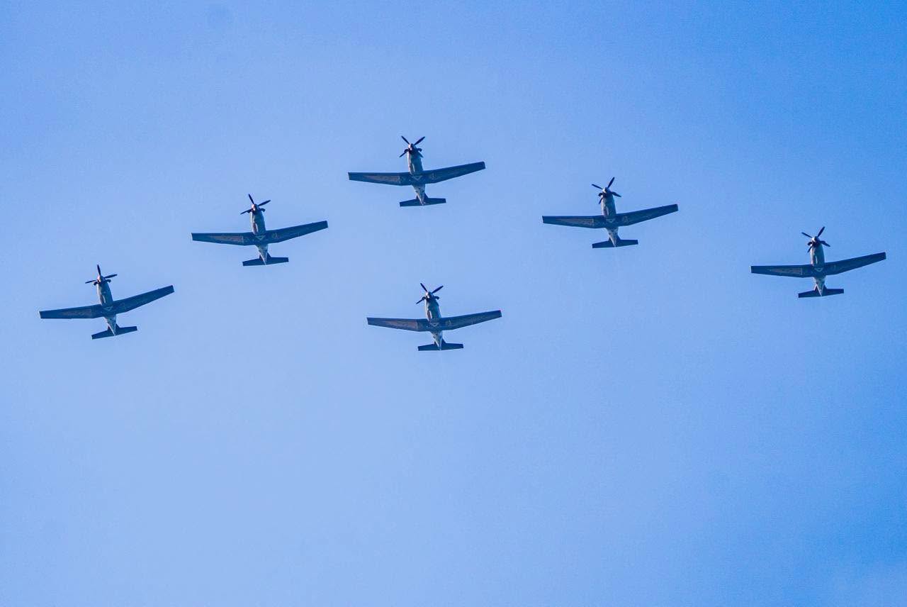 Ensayo aéreo sorprende en Tulum y anticipa el Air Show 2026