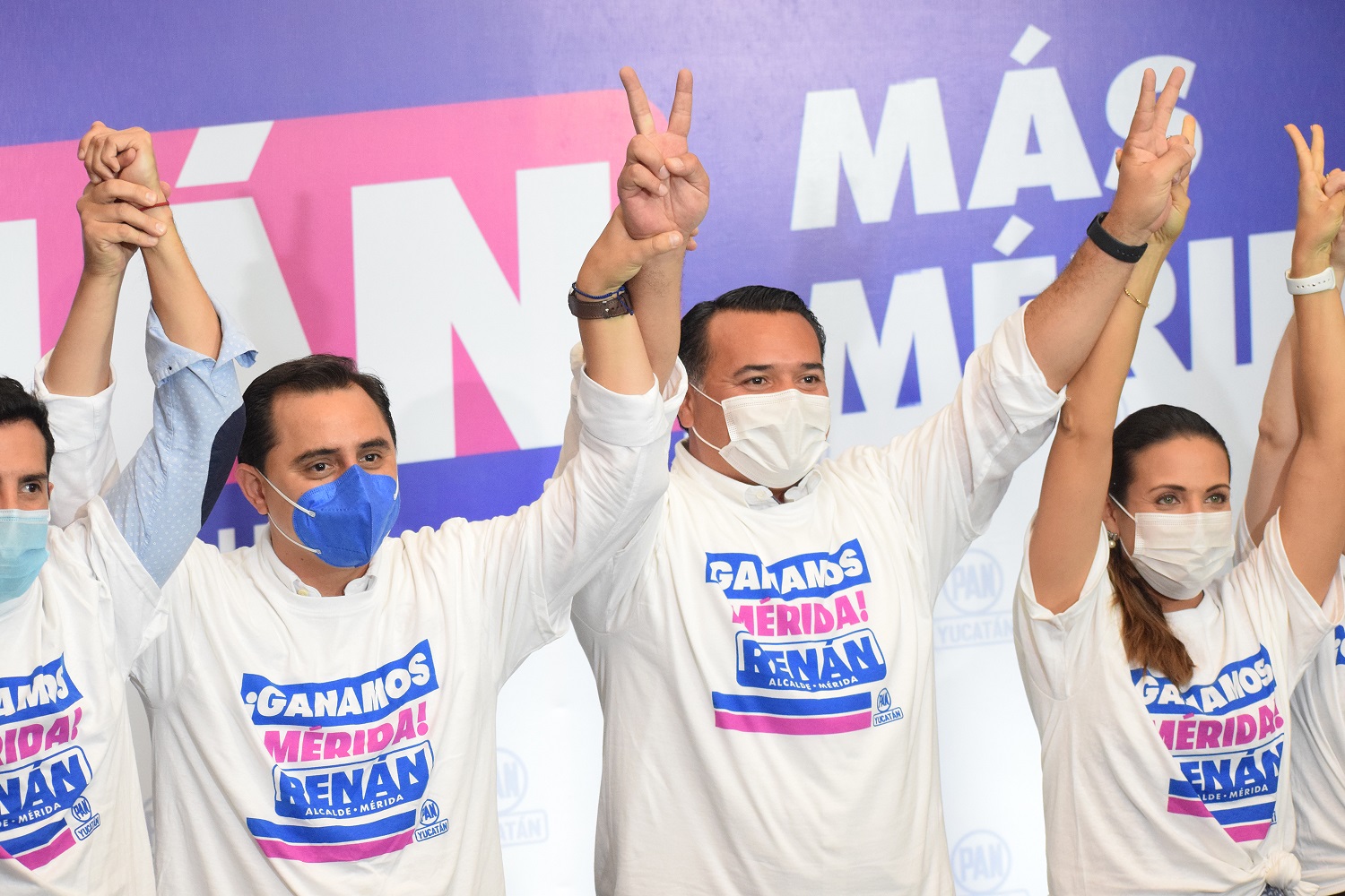 Renán Barrera se declara ganador de la contienda por la alcaldía de Mérida