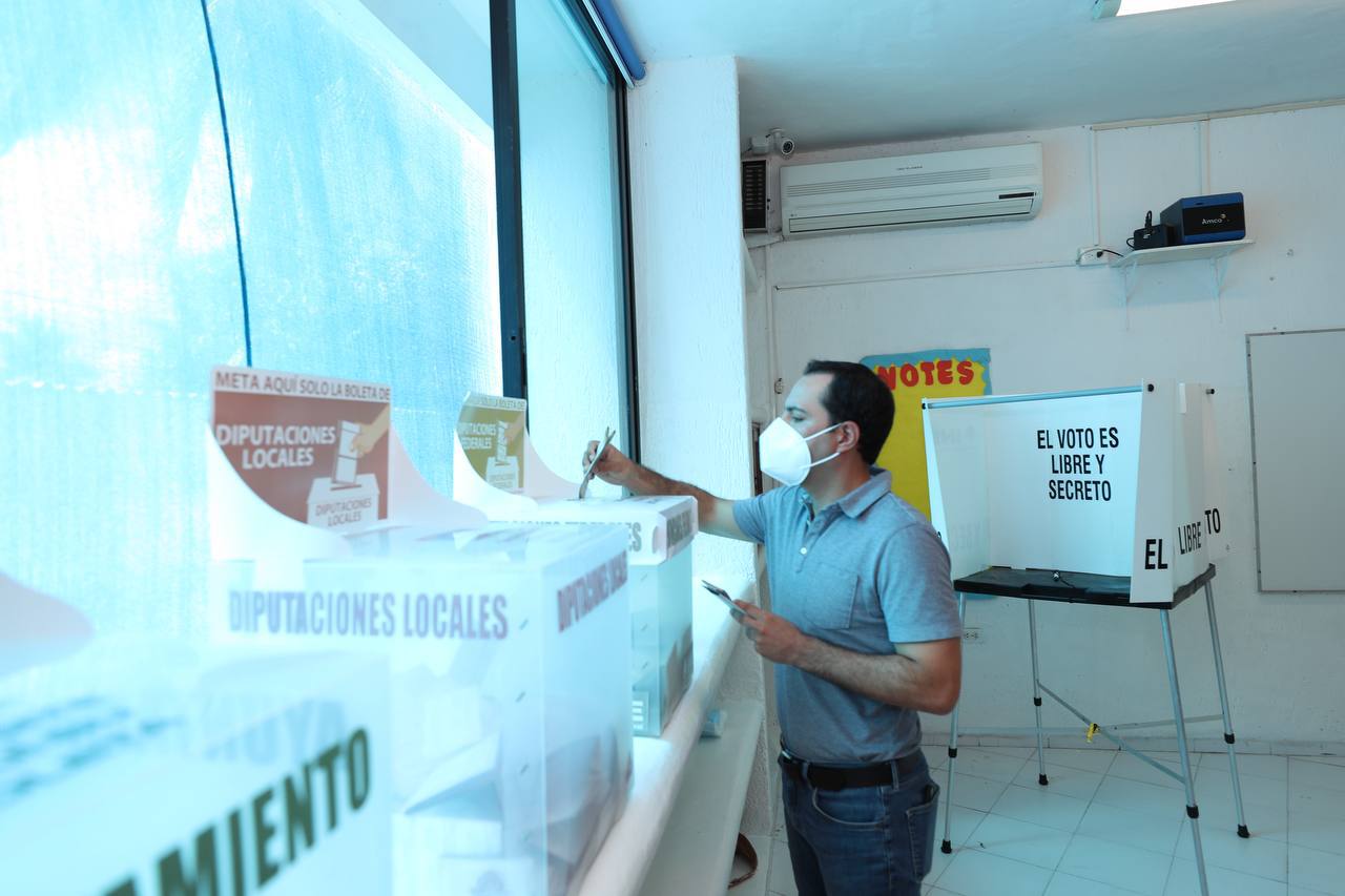 Toda la policía de Yucatán está vigilando el proceso electoral: Mauricio Vila