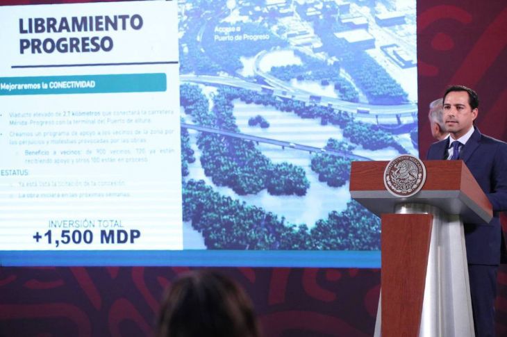 Mauricio Vila presenta proyectos para Yucatán en la ‘mañanera’ de AMLO