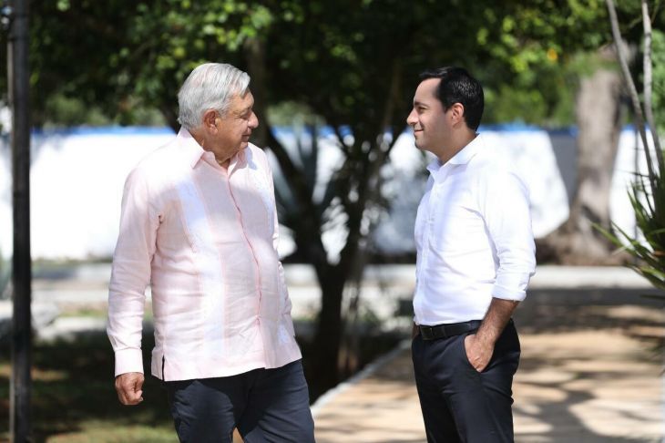 En primera reunión de 2023, Vila y AMLO revisan avances del Tren Maya