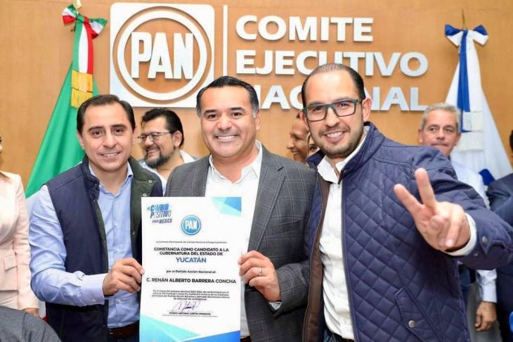 Consejo Nacional del PAN aprueba a Renán Barrera como candidato a gobernador de Yucatán