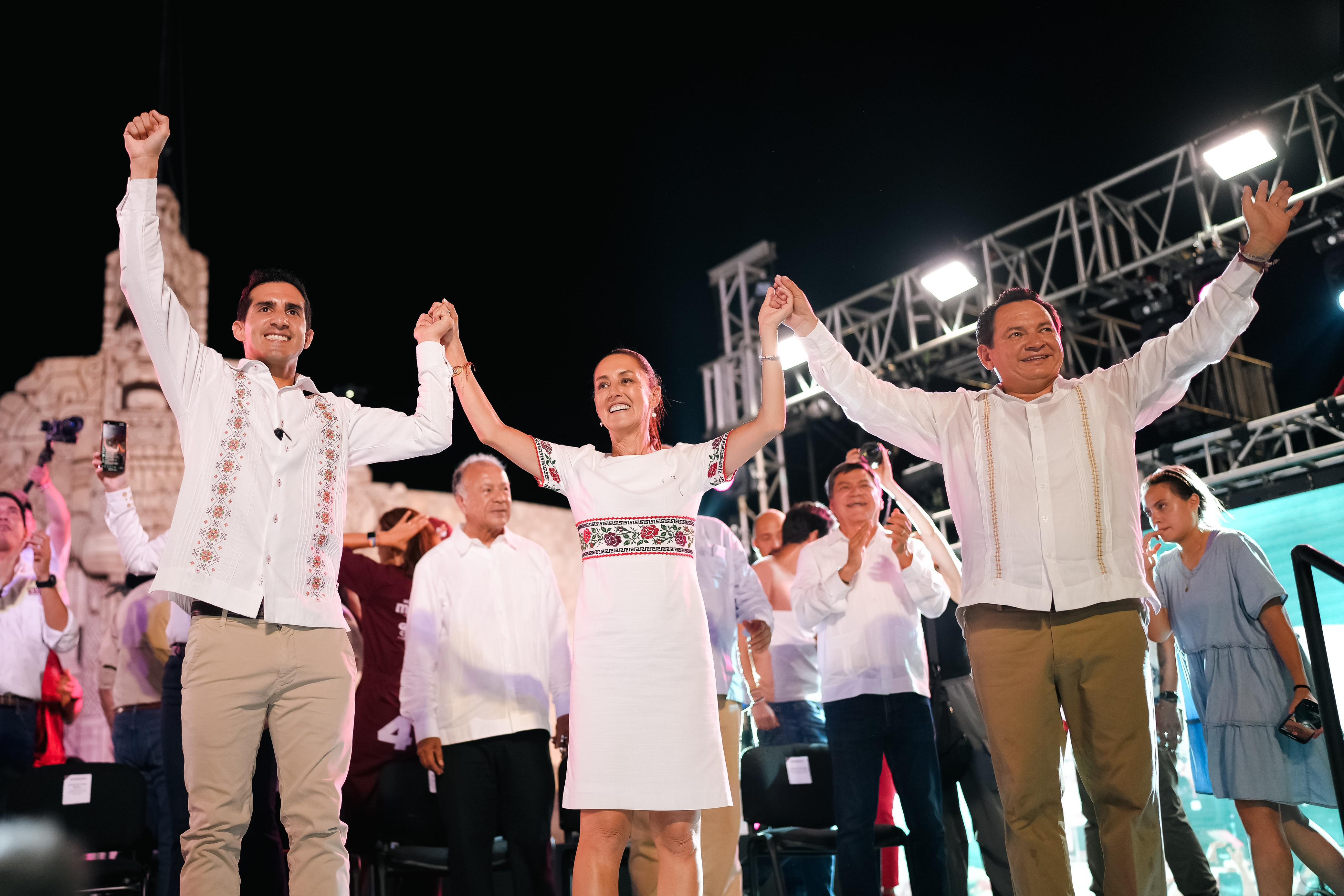 El voto es el arma más poderosa del más pobre: Sheinbaum en Yucatán