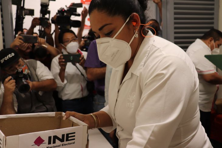 INE proyecta la instalación de mil 042 casillas para la Revocación del Mandato en Yucatán 