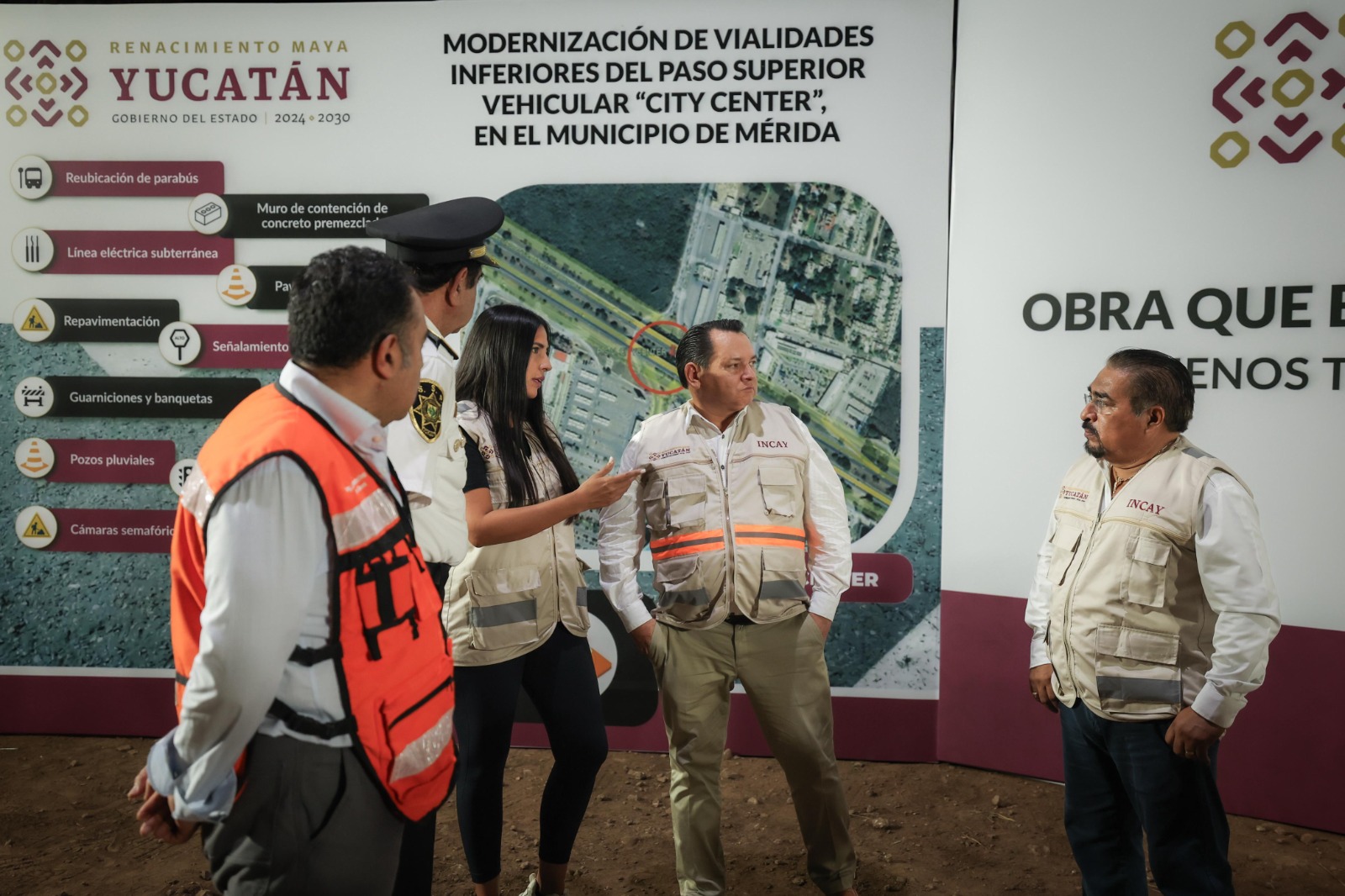 Mérida: Inicia modernización vial en City Center para mejorar flujo vehicular en 35 por ciento